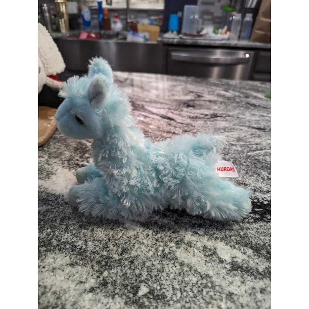 Aurora Aqua Llama Mini Flopsie 8